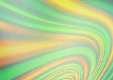 Lav şekilli açık yeşil vektör deseni.