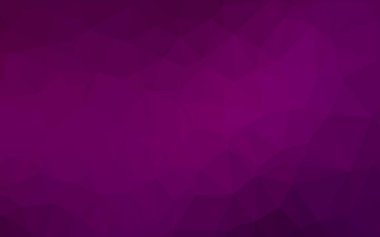 Çokgen desenli soyut geometrik renkli vektör çizimi.