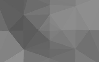 Çokgen desenli soyut geometrik renkli vektör çizimi.