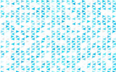 Üçgenli hafif Mavili vektör arkaplanı.