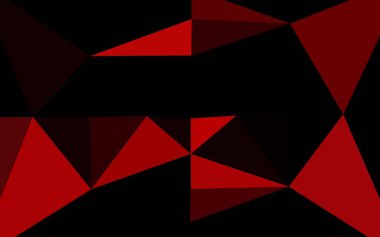 Koyu kırmızı vektör düşük poli dokusu.