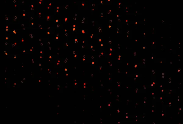 Temný Oranžový Vektorový Obrazec Krystaly Obdélníky Abstraktní Gradient Ilustrace Obdélníky — Stockový vektor