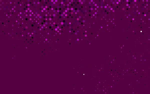Licht Paarse Vector Achtergrond Met Bubbels — Stockvector
