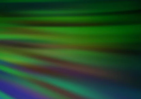 Шаблон Светло Зелёного Вектора Лавовыми Формами — стоковый вектор