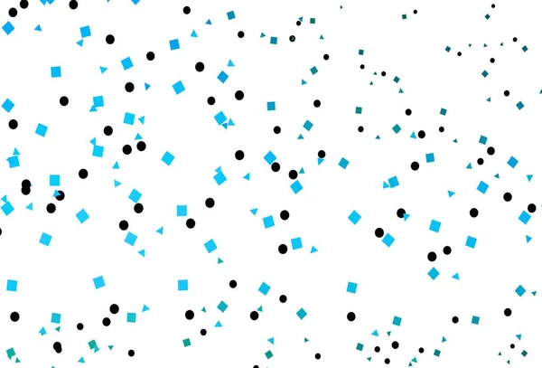 Hellblaue Grüne Vektorhülle Polygonalen Stil Mit Kreisen Abstrakte Gradienten Illustration — Stockvektor