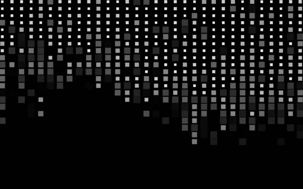 Fondo Puntos Medio Tono Blanco Negro — Vector de stock