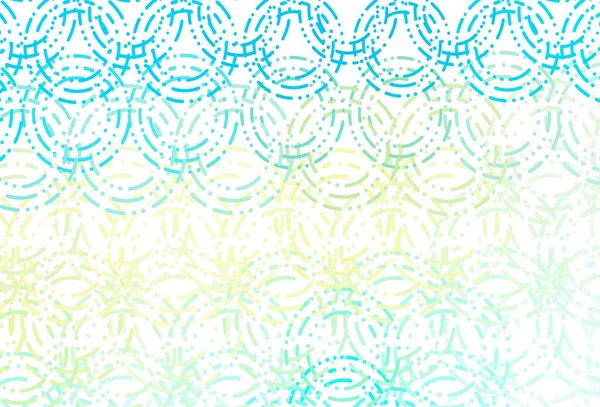Абстрактная Векторная Компоновка Формой Круга Красивая Цветная Иллюстрация Кружками Совершенно — стоковый вектор