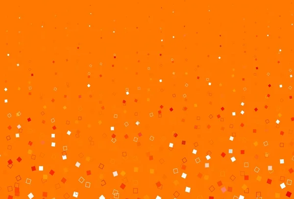 오렌지 그라운드와 직사각형 추상적 그림에 직사각형 모양을 넣는다 승진을 현대의 — 스톡 벡터