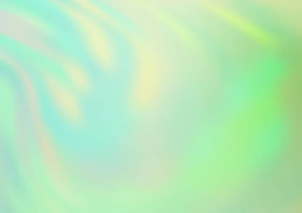 ライトグリーンベクトル光沢のある抽象的な背景 — ストックベクタ