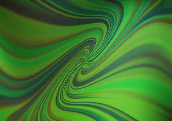 Modèle Vectoriel Vert Clair Avec Des Formes Liquides — Image vectorielle