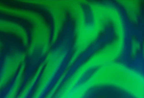 Світло Зелений Векторний Фон Рідкими Формами Сяюча Кривава Ілюстрація Мармуровому — стоковий вектор