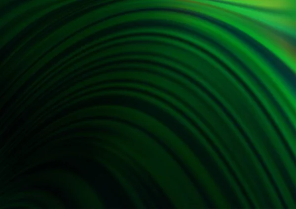 Fondo Vectorial Verde Oscuro Con Formas Lámpara — Vector de stock