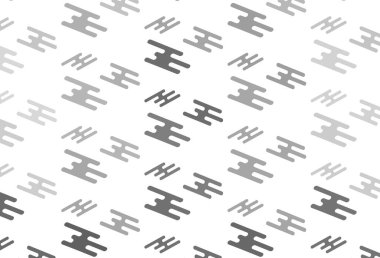 Açık gümüş, dar çizgileri olan gri vektör deseni. Bulanık arkaplanda gradyanı olan çizgiler. TV reklamları için arkaplan.