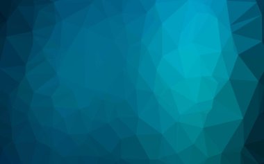 Çokgen desenli soyut geometrik renkli vektör çizimi.