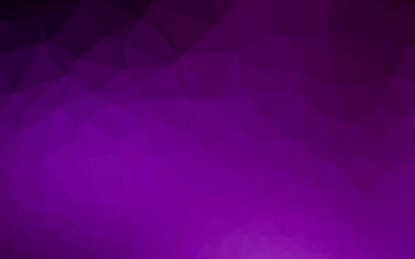 Çokgen desenli soyut geometrik renkli vektör çizimi.