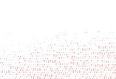 Kristalleri ve dikdörtgenleri olan açık kırmızı vektör deseni. Renkli dikdörtgenlerle modern soyut çizimler. Web siteleri, iniş sayfaları için desen.