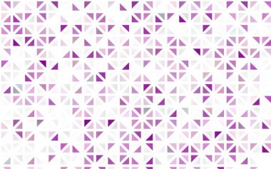 Üçgen biçiminde açık Mor vektörsüz doku.