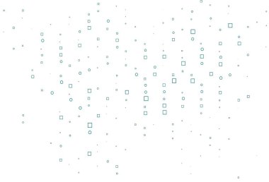 Açık mavi, dikdörtgen biçiminde yeşil vektör dokusu. Dikdörtgenli soyut gradyan çizimi. Cep telefonları için arka plan.