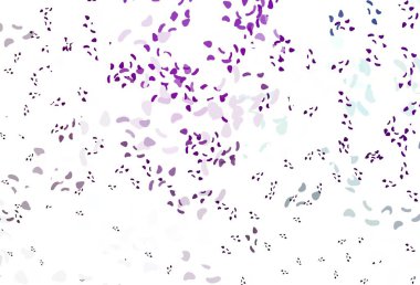 Soyut şekilli açık mor vektör arkaplanı. Soyut gradyan şekilli basit renkli çizimler. Duvar kağıtları için zarif tasarım.