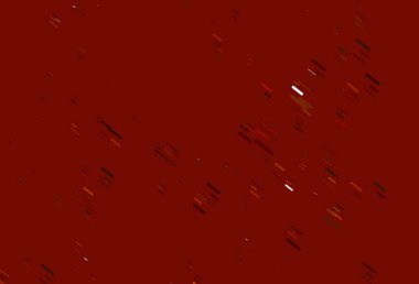 Açık sarı, turuncu vektör arkaplan ve düz çizgiler. Bulanık dekoratif tasarım basit bir şekilde çizgilerle. Reklamınız, posteriniz, afişiniz için en iyi tasarım.