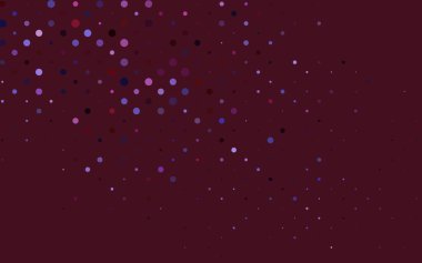 Disklerle hafif Mor vektör dokusu.