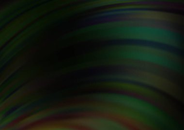 Soyut çizgilerle renkli vektör arkaplanı. Bulanık çizgi deseni 