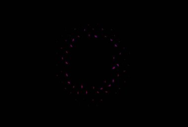 Koyu mor, pembe vektör karalama arkaplanı. Yapraklarla modern tarzda yepyeni renkli bir tasvir. Marka kitabı için desen.