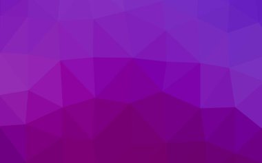 Çokgen desenli soyut geometrik renkli vektör çizimi.