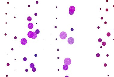 Noktalı açık mor vektör arkaplanı. Bulanık yağmur damlaları olan soyut bir çizim. İş reklamları için tasarım.