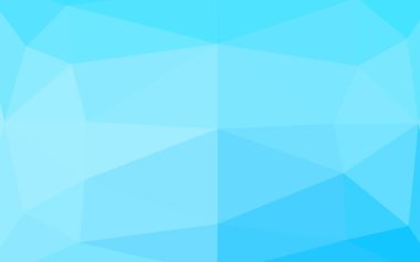 Çokgen desenli soyut geometrik renkli vektör çizimi.