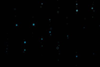 Koyu mavi vektör arkaplanı çizgiler, dikdörtgenler. Dikdörtgenli soyut gradyan çizimi. Web siteleri, iniş sayfaları için desen.