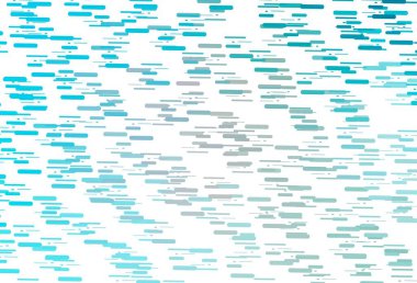 Tekrarlanan çubuklarla hafif BLUE vektör şablonu. Bulanık arkaplanda gradyanı olan çizgiler. Reklamınız, posteriniz, afişiniz için en iyi tasarım.