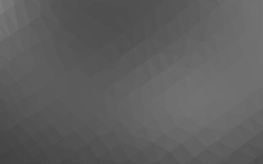 Koyu Gümüş, Gri vektör soyut mozaik arkaplan.