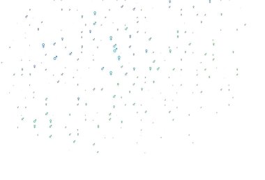 Açık mavi, cinsiyet faktörlü yeşil vektör deseni. Renkli cinsiyet sembollü soyut illüstrasyon. Randevu uygulamaları için akıllı tasarım.