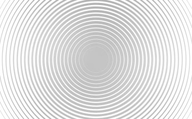 Beyaz eşmerkezli çemberlerle soyut arkaplan