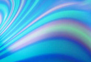 Sıvı şekilli hafif Mavili vektör arkaplanı. Mermer stili ve gradyanı olan yepyeni renkli çizimler. Marka kitabı için zarif desen.