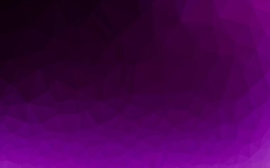 Çokgen desenli soyut geometrik renkli vektör çizimi.