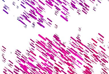 Dar çizgileri olan açık pembe vektör deseni. Bulanık dekoratif tasarım basit bir şekilde çizgilerle. TV reklamları için arkaplan.