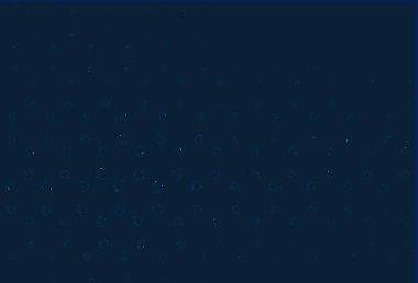 Kabarcıklı açık mavi vektör arkaplanı. Soyut arka planda bulanık kabarcıklar ve renkli gradyan. Reklamlar, broşürler için desen.