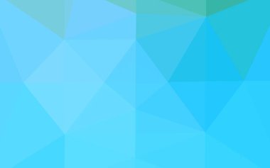 Çokgen desenli soyut geometrik renkli vektör çizimi.