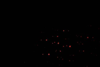 Koyu kırmızı arka plan, üçgenler, daireler ve küplerle. Küreler, kareler ve çizgilerle soyut çizimler. Reklamlar için desen.