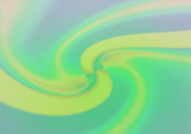 Lav şekilli açık yeşil vektör deseni.