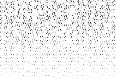 Açık Gümüş, noktalı gri vektör arkaplanı. Doğa tarzında bulanık halkaları olan güzel renkli çizimler. Marka kitabın için tamamen yeni bir şablon.