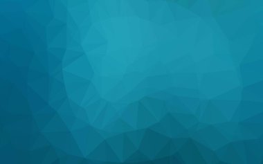 Çokgen desenli soyut geometrik renkli vektör çizimi.