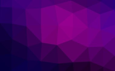 Çokgen desenli soyut geometrik renkli vektör çizimi.