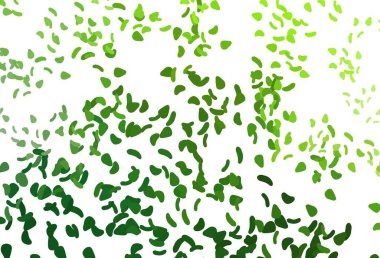 Koyu mavi, soyut şekilli kırmızı vektör arkaplan. Renkli rastgele şekillerle modern soyut illüstrasyon. Bir cep telefonu için arka plan.