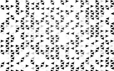 Açık Gümüş, gri vektör arkaplan çizgileri, üçgenler.