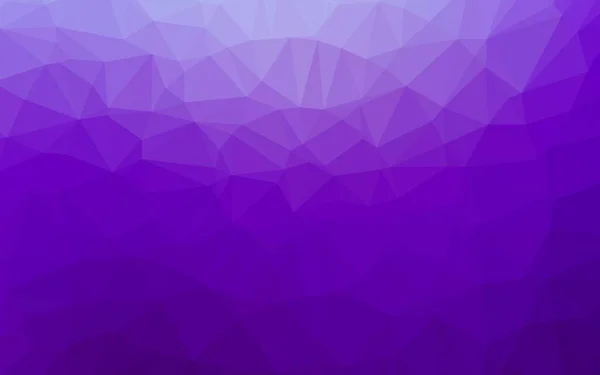 Light Purple Vector Polygon Abstract Background — Stock Vector