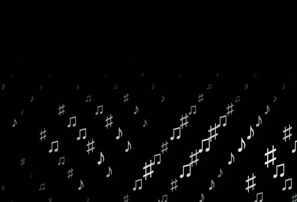 Абстрактний Векторний Фон Музичними Символами Декоративний Дизайн Абстрактному Стилі Музичними — стоковий вектор