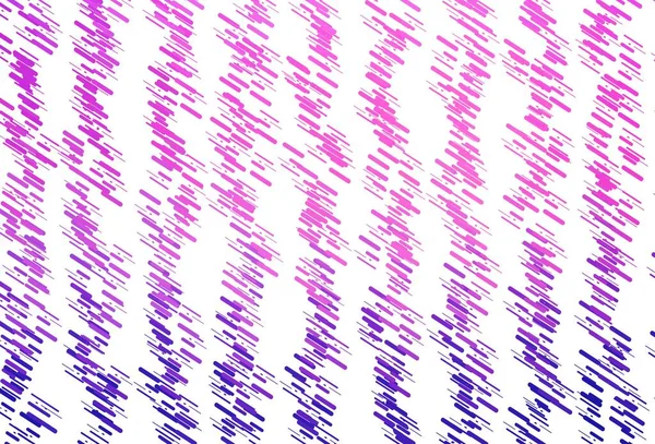 ライトピンク 細い線で青のベクトルパターン 抽象的なテンプレート上の行で装飾的な輝くイラスト ウェブサイト ランディングページのパターン — ストックベクタ